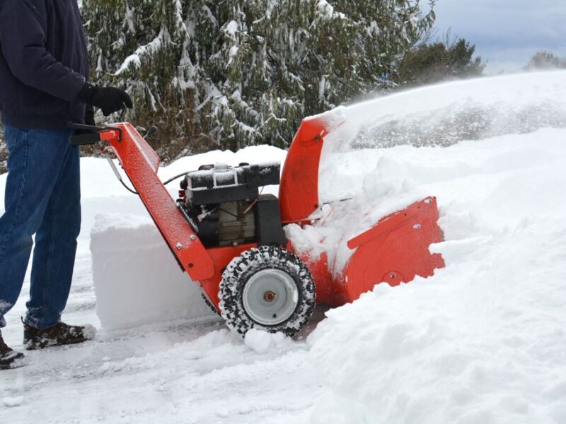 what is two stage snow blower